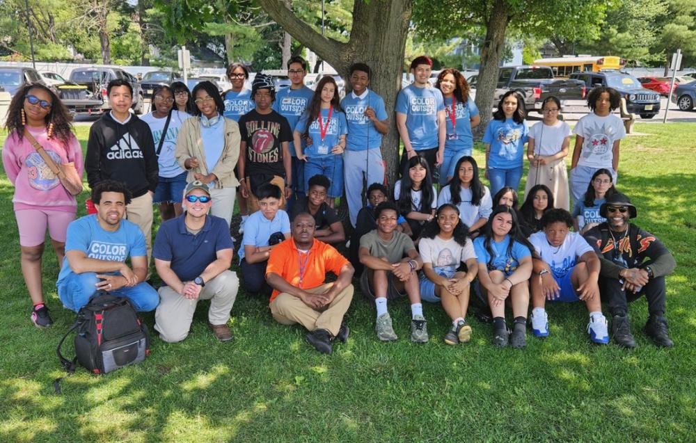 Color Outside community group photo